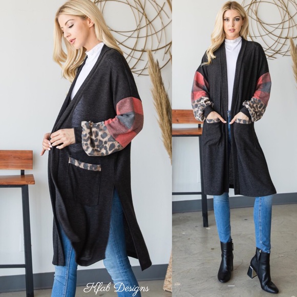 ❤️LAST! Super Soft Longline Slit Pocket Cardigan - Picture 5 of 8